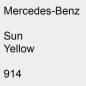 Preview: Mercedes-Benz, Sun Yellow, 914.